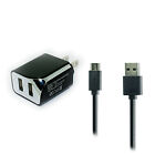 Wall Ac Home Charger+6ft Long Usb Cord for Tracfone/Net10 Blu View 1 B100Dl