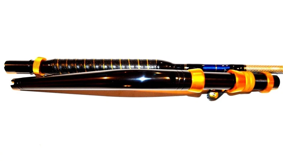 OKIAYA VENOM PRO BENT BUTT FISHING ROD 80-130 LB. "THE MONSTER"  PAC BAY GUIDES - Image 4 of 4