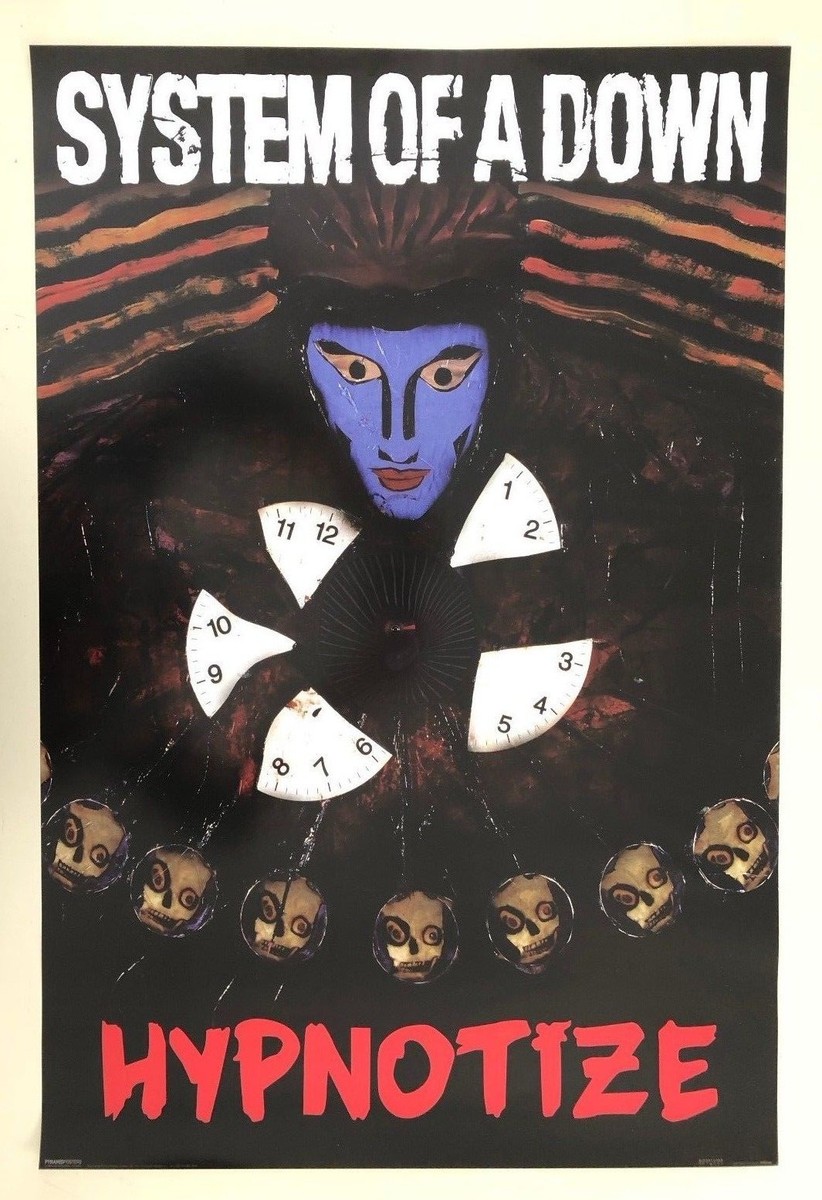 SYSTEM OF A DOWN,HYPNOTIZE,MUSIC BAND,RARE AUTHENTIC LICENSED 2006