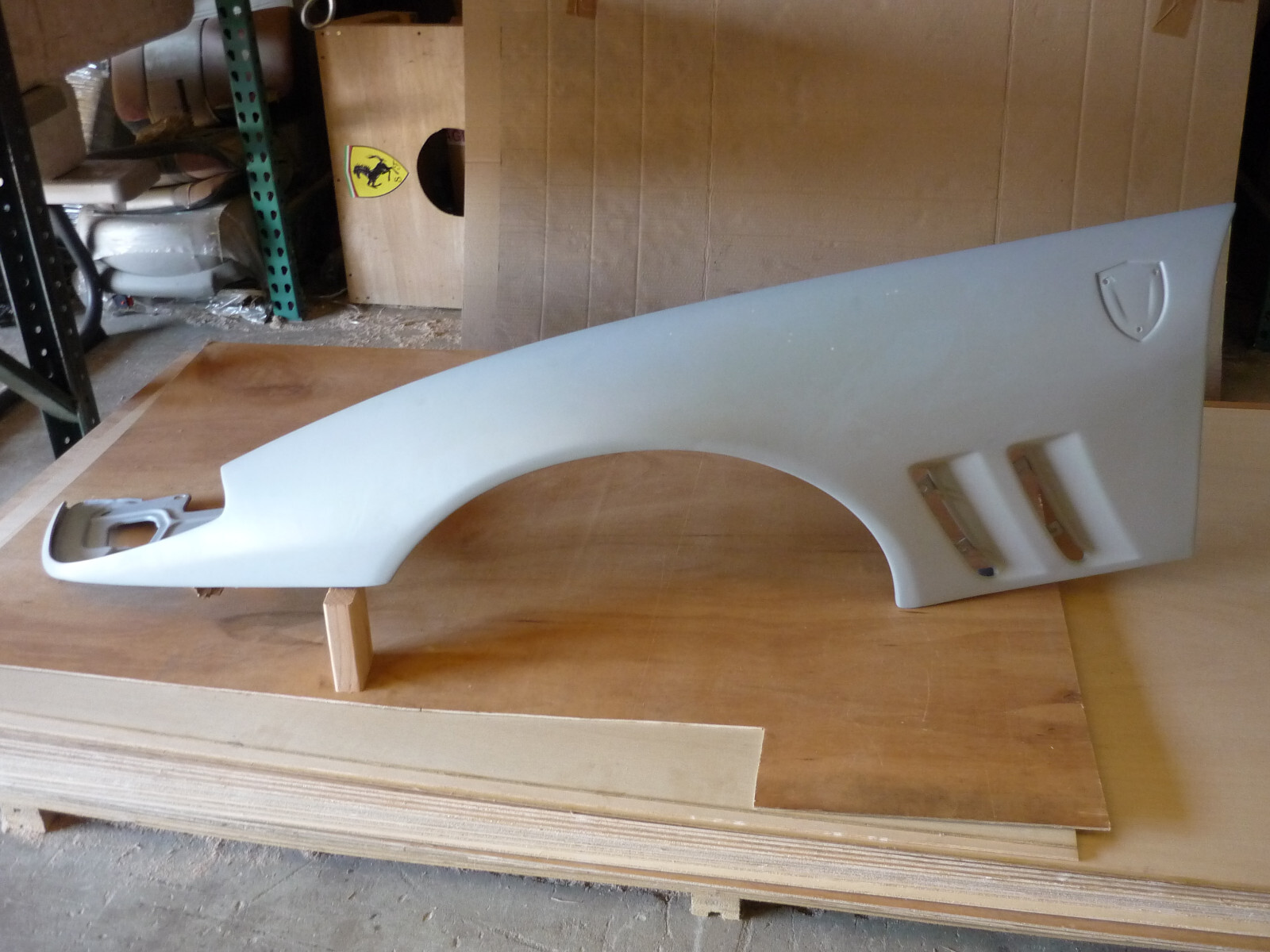 Ferrari 550,575 - LH Front Wing Panel/Fender Complete P/N 65866100