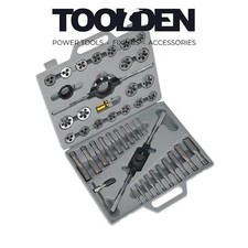 Sealey AK303 Tap & Die Set 45pc Split Dies Metric