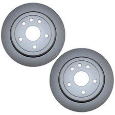 Bison Performance Pair Rear 330mm Coated Brake Rotors for Durango Grand Cherokee