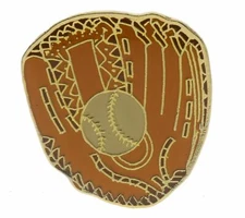Baseball Glove Mitt Ball Hat Or Lapel Pin  AK370 F4D33J