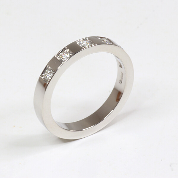 BVLGARI marry me Ring Diamond Platinum Pt950 US:#4.5～4.75