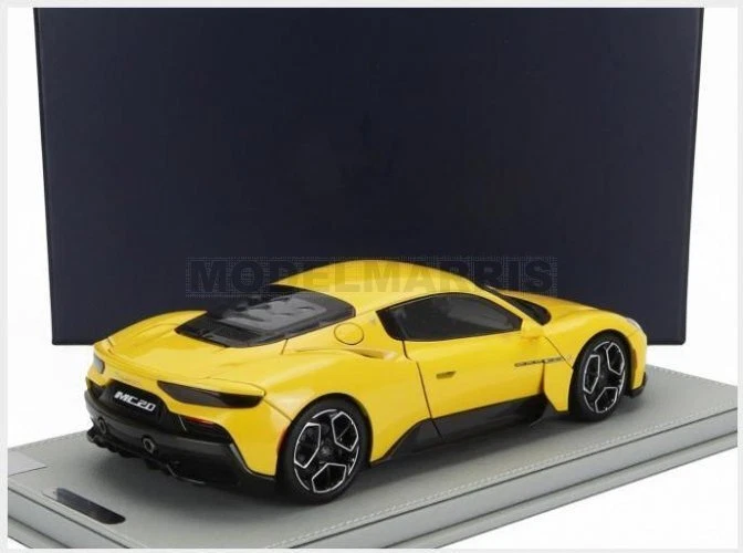 Bbr-Models He180051ddie Maserati - Mc20 2020 - Giallo Genio - Yellow - 1/18 - Image 4 of 4