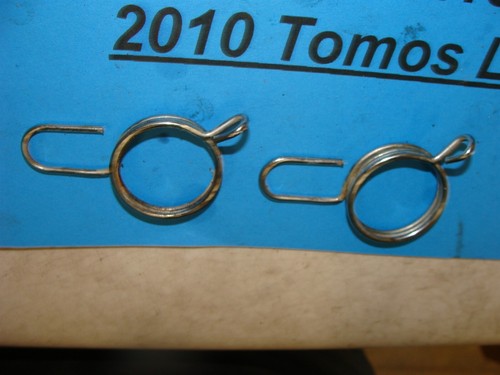 2010 Tomos Targa LX moped oem speedometer brake cable guide fork stay clamp 50cc - Picture 4 of 4