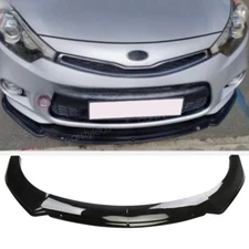 For KIA Forte Koup Optima Black Front Bumper Chin Lip Splitter Spoiler Body Kit
