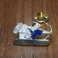 pin's YOSEIKAX BAJUTSU Bajutsu est l'art de la guerre à cheval Art équestre p4