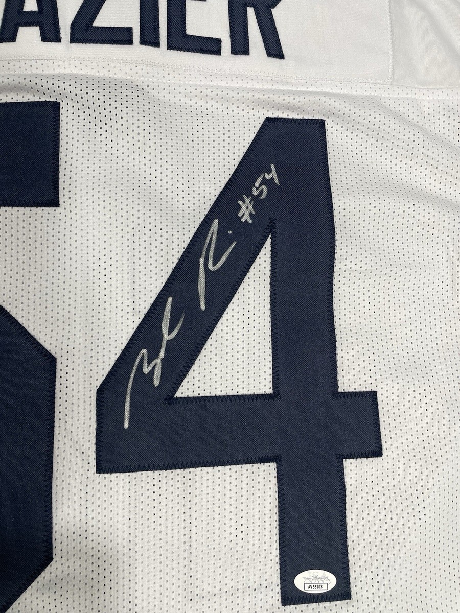 Zach Frazier West Virginia Mountaineers Signed Jersey JSA White | eBay