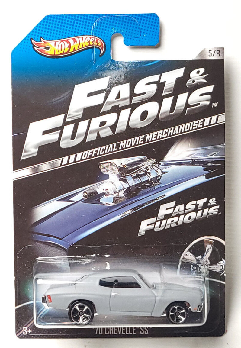 Hot Wheels Fast & Furious '70 Chevelle SS primer grey | eBay