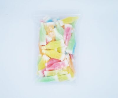 Nik L Nips Wax Bottle Candy Drinks, 1LB Bulk Candy - Nostalgic 90s