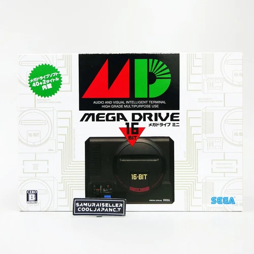 Sega Mega Drive Mini Konsole Controller 1 Set 16 Bit Vintage Spiel Japan NEU