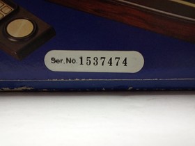 DEFECTIVE Intellivision Console w Original Box Manual Poker  Blackjack   G3D