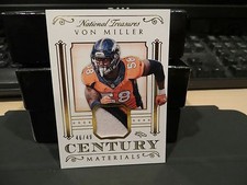 National Treasures Century Materials Jersey Broncos Von Miller 46/49 2015