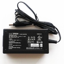 Power Supply Cord Adapter For Epson Perfection V500 V600 10000X Scanner