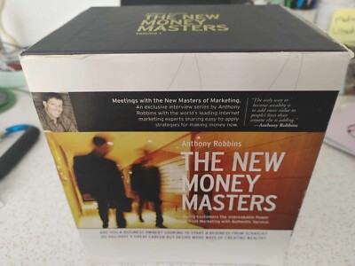 ANTHONY ROBBINS - THE NEW MONKEY MASTERS sealed + 3 FREE GIFTS Frank Kern money