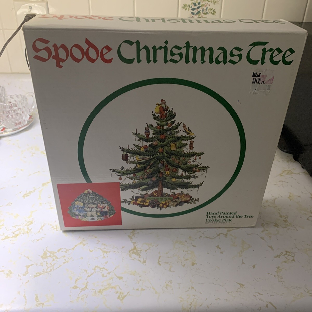 Spode Christmas Tree Toys Around the Christmas Tree Cookie Plate  (NEW)Nutcracker