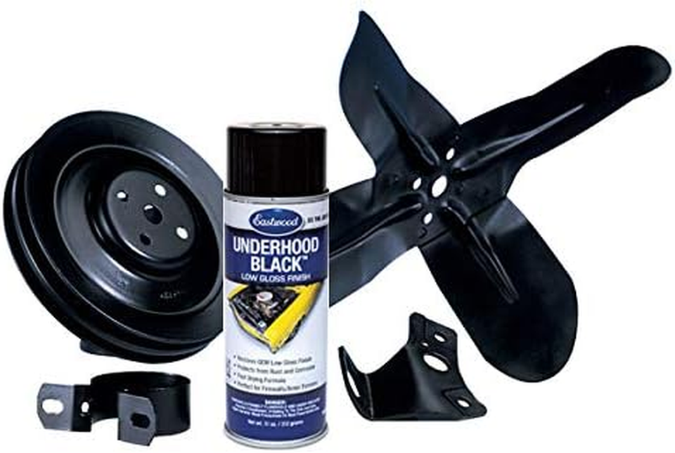 Underhood Acrylic Black Semi Gloss Lacquer Paint 11Oz Automotive