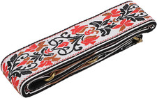Embroidery Guitar Strap Thickened Widened Multifunctional Unique Jacquard Guitar