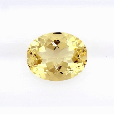 GOLDEN BERYL 6 x 4 MM OVAL CUT OUTSTANDING COLOR F-3986
