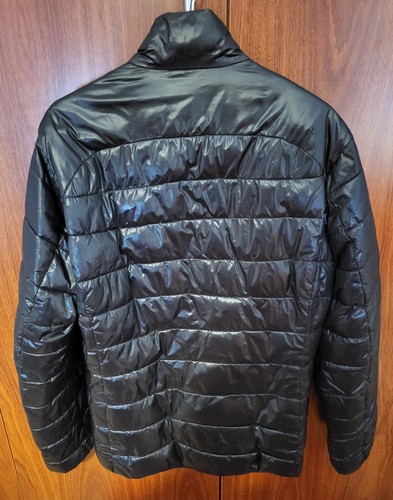ABRIGO PLUMIFERO LIGERO H&M, HOMBRE, NEGRO, TALLA 48 - Imagen 3 de 6