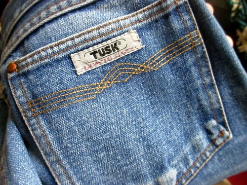 30X36 Actual FIT True Vtg 70s TUSK 