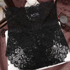 Women's Lace High Waist Panties Seamless Hollow Underwear Breathable Soft Briefs