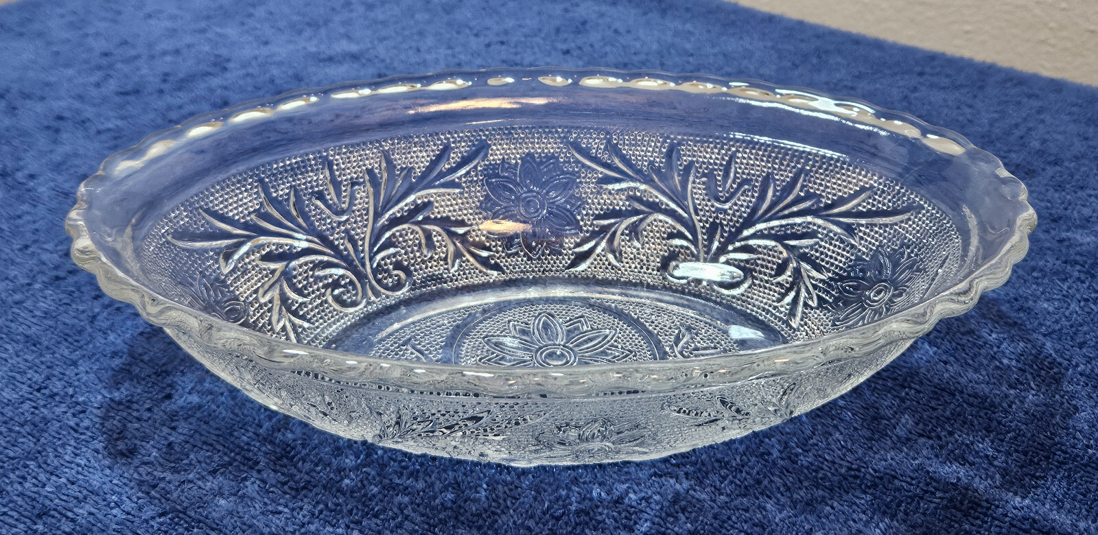 Vintage Indiana Sandwich Glass Clear 