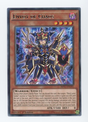 Yugioh Gesandter des Chaos MP17-DE191 1. Auflage Rare NM x3 Play Set