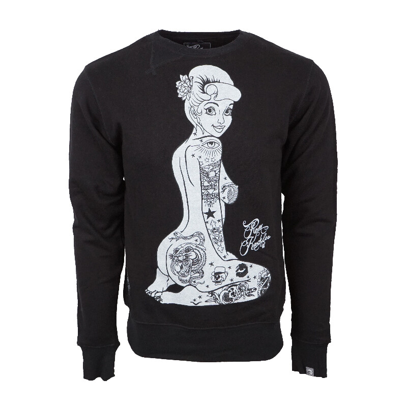 ЧЕРНЫЙ МУЖСКОЙ ПУЛОВЕР RUM KNUCKLES