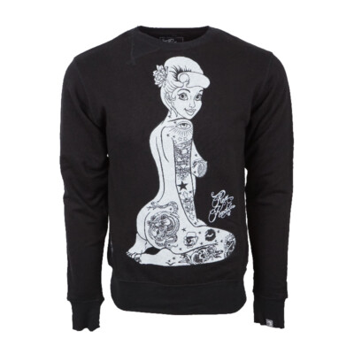 RUM KNUCKLES MENS BLACK PULLOVER 