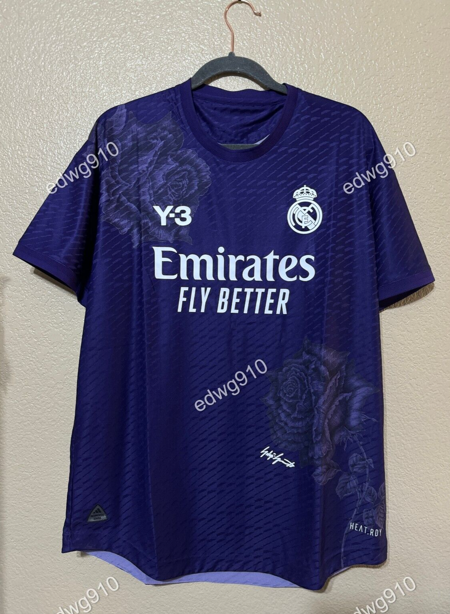 Y-3 Adidas x Real Madrid 2023/2024 FOURTH Purple AUTHENTIC Y-3 Adidas x Real Madrid 2023/2024 FOURTH Purple AUTHENTIC