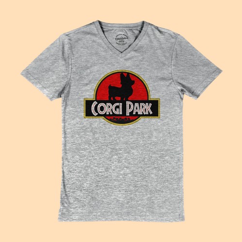 Corgi Park T-Shirt Welsh Corgi Dog 
