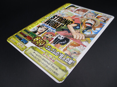 Luffy One Piece Onepy Berry Match SW-001-W PR TCG STRONG WORLD