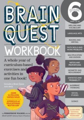 Brain Quest Workbook: Grade 6 - 0761182438, paperback, Persephone Walker