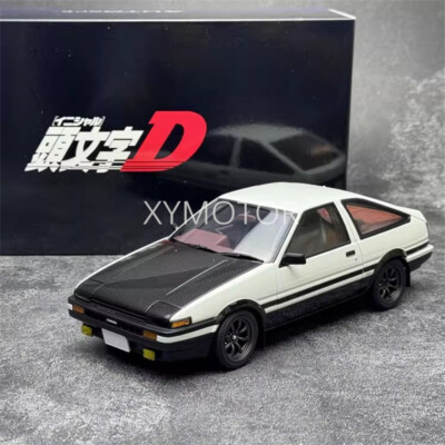 AUTOart 1:18 Toyota AE86 Initial D Diecast Model Car Gifts White
