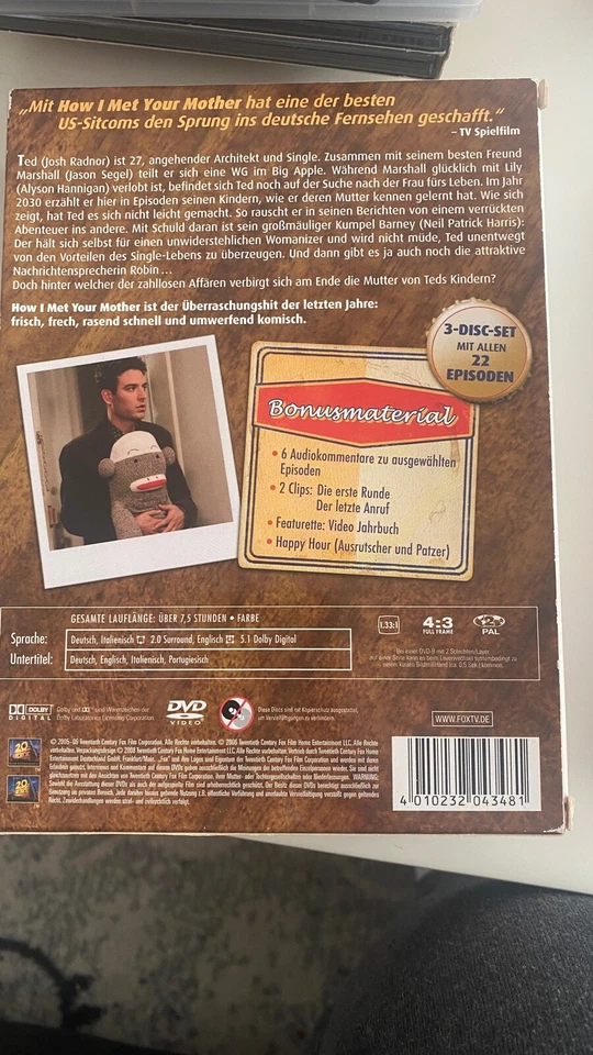How I Met Your Mother - Season 1  [3 DVDs] - Bild 2 von 2