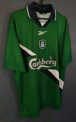 OLD VINTAGE REEBOK MEN'S LIVERPOOL 1999/2000 SOCCER FOOTBALL SHIRT