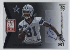 2015 Panini Donruss Elite Rookie Signatures Deontay Greenberry #ERS-DGR Auto h8l