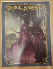 BLACK SABBATH 25 POSTER Marald Van Haasteren Variant
