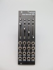 MICHIGAN SYNTH WORKS TWIIGS QUAD BERNOULLI GATE BRANCHES BLACK : NEW : DETROIT