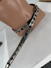 Vintage streetwear Motorcycle Grunge Biker Metal Bonded Leather Belt 90s y2K