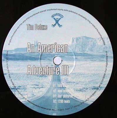 Tim Deluxe - An American Adventure III (12'')
