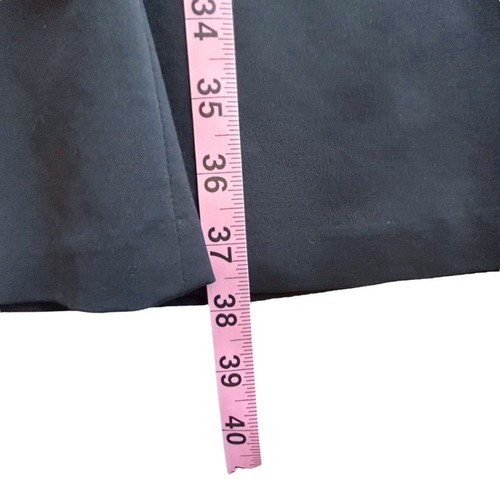 Theory Damen Abell Agustin schwarz Wollmischung ärmelloses Kleid 10 gebraucht, in einwandfreiem Zustand - Bild 13 von 13