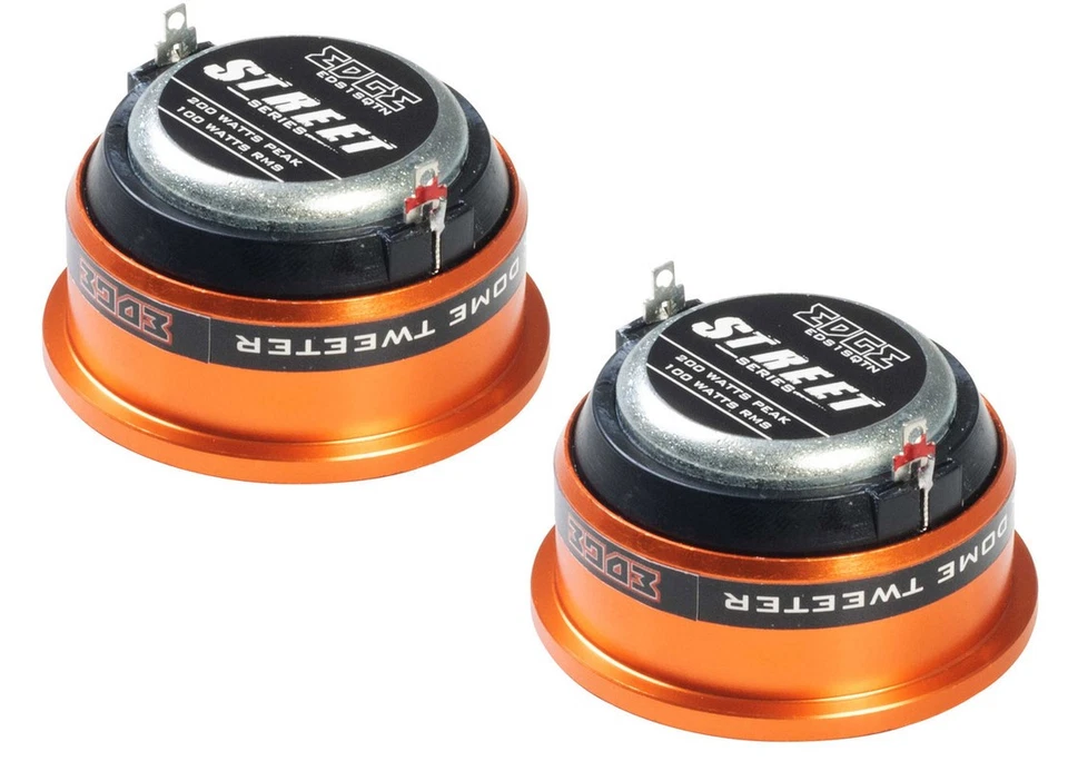 Edge EDS1SQTN 1 Way 1.9 Inch Silk Dome Tweeter 4 Ohms 100 W RMS Street Series - Image 3 of 4