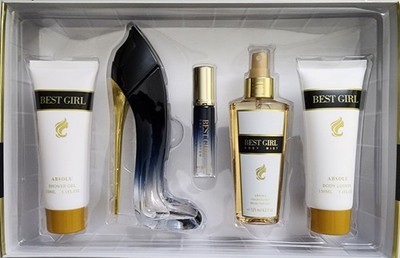 Blush Best Girl Absolu  2.7oz Women's Eau de Parfum 5PC Giftset 5PC Giftset