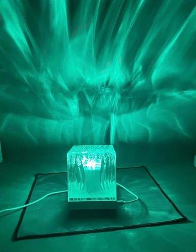 Aurora Galaxy Deckenprojektor farbige Wellen Nachtlicht 18 Farben Relax Lampe