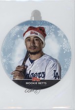 2020 Holiday WalMart Mega Box Oversized Ornaments Die-Cuts Mookie Betts 0p0