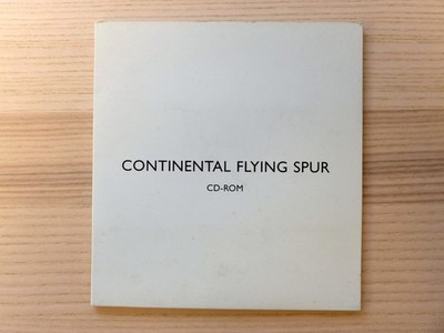 BENTLEY CONTINENTAL FLYING SPUR Pressemappe CD Prospekt PRESS-KIT Brochure