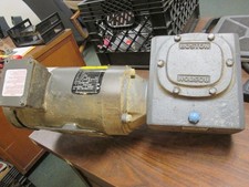Baldor AC Motor W/ Gear M1705T 1.5-.75HP 460V...